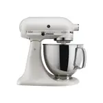 加贈百年限定烘焙工具4件組【KITCHENAID】4.8公升/5Q桌上型抬頭式攪拌機 奶昔白 3KSM150PSTMH