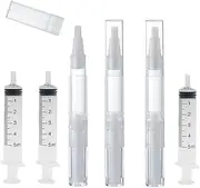 Esforzarse 3 Pcs Touch Up Paint Pen, Refillable Wall Repair Kit for Window, Furniture, Wood Floor, Cabinet (3ml)