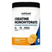 Creatine Monohydrate Powder Mandarin Orange 500 Grams