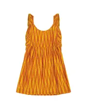 Mer St. Barth Daphne Flutter Sleeve Dress
