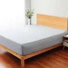 100% Egyptian Cotton 400 Thread Count King Size Sateen Fitted Sheet Only, Dee...