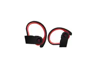 Bluetooth Headset Ear Hanging Wireless Bluetooth Headset with Charging Bin - RED
