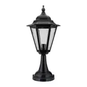 Turin Pillar Light H565mm Black Aluminium - 15495