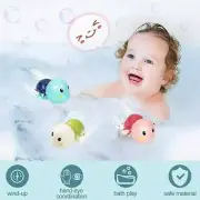 Baby Bath Toys: Cute Turtle & Whale Wind-Up Water Play Toys for Kids