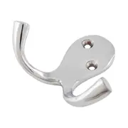 Tradco Double Robe Hook Hanger - Available in Various Finishes