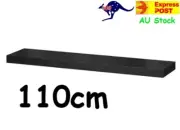 IKEA LAC 110x26cm Black-Brown Floating Wall Shelf Ledge Book Frame Poster Study