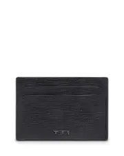 Tumi Nassau Slg Slim Leather Embossed Card Case