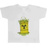 'Radioactive Barrel' Children's / Kid's Cotton T-Shirts (TS028942)