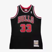 Scottie Pippen Black Chicago Bulls 97/98 Mitchell & Ness Authentic Road Jersey