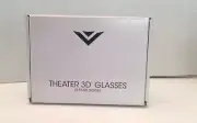 Vizio Theater 3D Glasses 8 Pairs; New