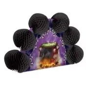 Halloween Cauldron & Bats Pop-Over Centerpiece 10" Paper Halloween Decoration