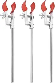 DECORNIJIA 3Pcs Flask Clamp Holder Bottom Fixed Clamp for Flask Versatile Laboratory Supplies for Scientific Research Teaching and Experiments Lightweight and