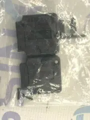 AMP 207345-1 BACKSHELL DB-25 CABLE CLAMP D-SUB HOOD BLACK TE CONNECTIVITY
