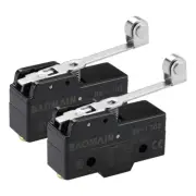 Baomain Micro Switch BM-1703 (TM-1703) Long Hinge Roller Lever AC 380V 15A Screw