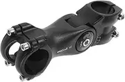 Milisten Bike Handlebar Stem Riser Universal Lightweight Ergonomic Extend Bike Handlebar Riser Mountain Bike Riser Mountain Bike Stem Wide Bike Riser Handlebar Aero for Black Aluminum Alloy