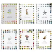 Watercolor Workbook, Beginner-Friendly Watercolor Workbooks Art Practice Book