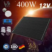 400W Mono Solar Panel Kit 12V Mono Portable Home Caravan Camping Charging Power