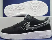 Nike Air Force 1 Low LV8 Black White Cool Grey Youth SZ 6Y ( AO3620-001 )
