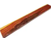 Brazil Tulipwood Board 27" x 3-3/8"(MAX) x 3/4" (n18) See Description S2S - Wane