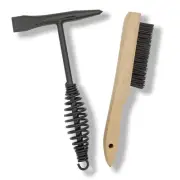 Welding Chipping Hammer with Coil Spring Handle,10.5",Cone and Vertical Chise...