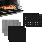 6Pcs Reusable Liners for Toaster Oven Air Fryer Accessories Compatible Mats for Baking Cooking