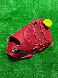 在飛比找Yahoo!奇摩拍賣優惠-棒球世界全新SSK硬式棒球手套一壘手專用DWGF3624紅色