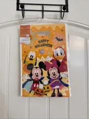 Daiso MICKEY & FRIENDS HALLOWEEN HANDLE TREAT BAGS 4 Pack