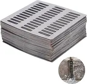 Stainless Steel Brick Weep Hole Cover, 40PCS Weep Hole Cover Stops, 2.75 Inch Brick Drain Hole Cover, Fill Different Size Drain Holes