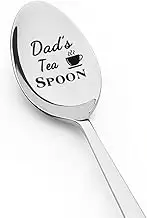 Christmas Xmas Gifts Spoon for Father Dad's Tea Spoon Gifts for New Dad Bonus Dad in Law Gifts for Tea Lover Daddy Papa Birthday Fathers Day Gift from Daughter Son