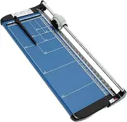 670, Professional Paper Trimmer A2, 12 Sheet Capacity, Solid Metal Cutting Base, Ergonomic Replaceable Cutting Head, Adjustable Paper Guide, Easy Cutting Scale, Wall Mountable
