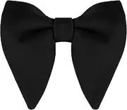 [Allegra K] Solid Pre-tied Bow Ties for Women Men Formal Party Prom Bowties Velvet
