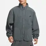 NIKE AS M NK CLUB+ SHERPA WNTR JKT 男刷毛外套-灰-FB8387068 XL 灰色