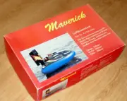 Vintage RARE RC HOVERCRAFT KIT - MAVERICK electric - Swiss Luftkissenboot rc