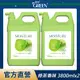 綠的GREEN 水潤抗菌潔手乳加侖桶-綠茶 3800mlx2入組