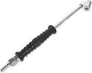 Tire Air Chuck Durable Zinc Alloy Inflator Valve for Bicycle Motorcycle and Car Tires Easy Connection with Air Tight Seal Compatible with Inflators and Gauges