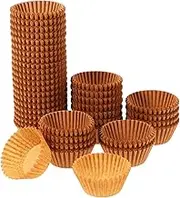 iplusmile 1000Pcs Cake Baking Cups Greaseproof Paper Muffin Liners for Cupcake Wrappers for Desserts Parties and Bakeries and Non Deforming Design