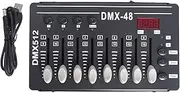 rockible Dmx Controller Dmx Light Control Wedding Disco Light with USB Cable Dance DJ Controller Electric Club Dmx Light Controller