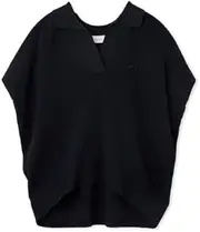emmi(エミ) EMI 13WNT252042 Women's Cool Touch Knit Polo Top