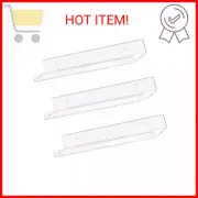 Weiai Clear Acrylic Shelf 15" Invisible Floating Wall Ledge Bookshelf, Kids Book