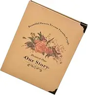 rockible Stamp Album Collector Stamp Album Stamps Storage Folder Food Stamp Collection for Adult, 150 Small Stamps