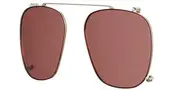 Safilo SAGOMA 03 CLIP-ON ONLY 3YG Men's Sunglasses Gold Size 56