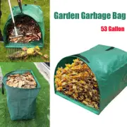 53 Gallon Large Yard Dustpan with Handle Tray-Type Gardening Bags Easy Waste