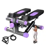 Mini Stepper with Resistance Bands for Home Exercise and Body Shaping