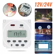 DC 12V Timer Switch LCD Time Relay Day/Week Digital Programmable Control AU