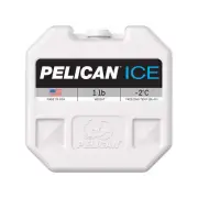 1 lb White Ice Chest Ice Block Cooler Pack Chills Faster Fits Pelican Coolers