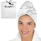 Microfiber Hair Towel Wrap for Women - Absorbent Quick Drying Turban for Wet,...