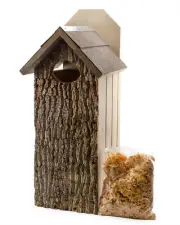 Premium Pine Wood Duck House; Rustic Handmade Duck Nesting Box