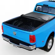 VEVOR Truck Bed Cover, Roll Up Truck Bed Tonneau Cover, Compatible with 2002-2018 Dodge Ram 1500, 2003-2024 2500 3500, 2019-2024 Classic, for 6.4 x 5.