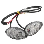 Turn Signal Light 12LED For Honda CBR 600RR 2003-2011 CBR600 2001-2008 143 SMOKE