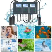 PH EC Salinity TDS ORP CF SG & Temperature Water Tester Meter WIFI Data Logger